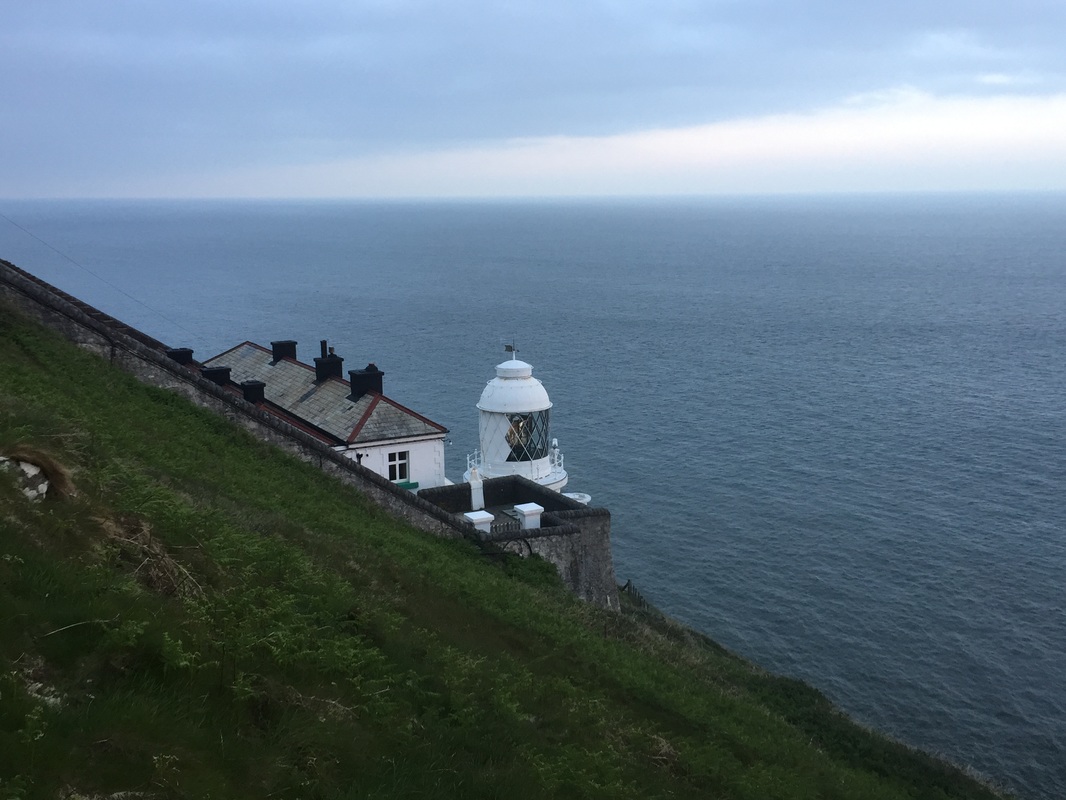 Exmoor Coast Traverse - Lighthouse at Foreland Point